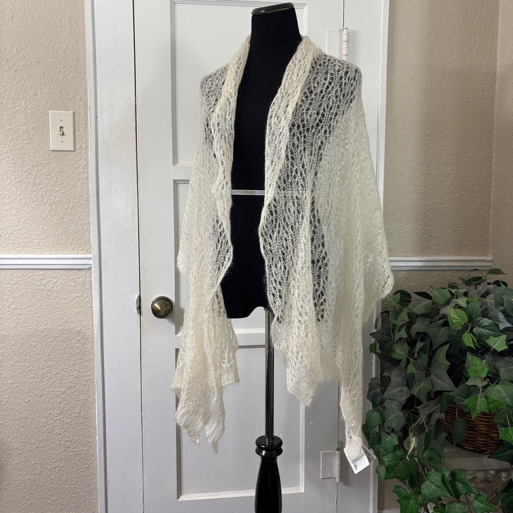 Baby Mo Kid Mohair/Silk Shawl - Picture 2 of 15